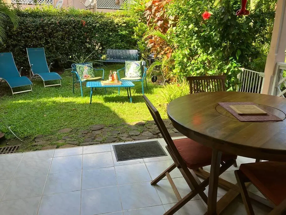 Διαμέρισμα Ti Colibri - 1Ch - 4P - Plage 150M - Jardin Prive Les Trois-Ilets