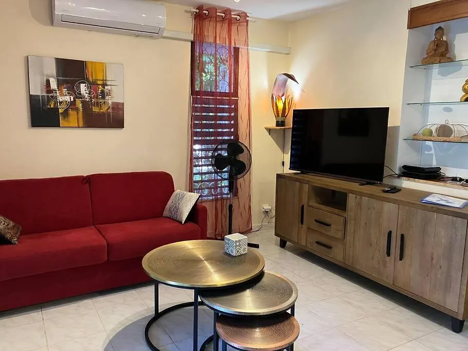 Apartmán Ti Colibri - 1Ch - 4P - Plage 150M - Jardin Prive Les Trois-Ilets Martinik