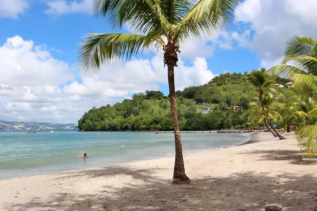 Ti Colibri - 1Ch - 4P - Plage 150M - Jardin Prive Les Trois-Ilets 0*,  Martinik